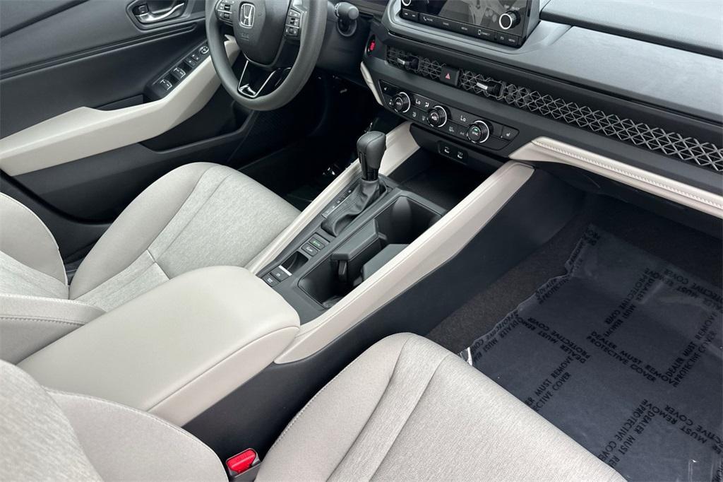 new 2025 Honda Accord car, priced at $30,610