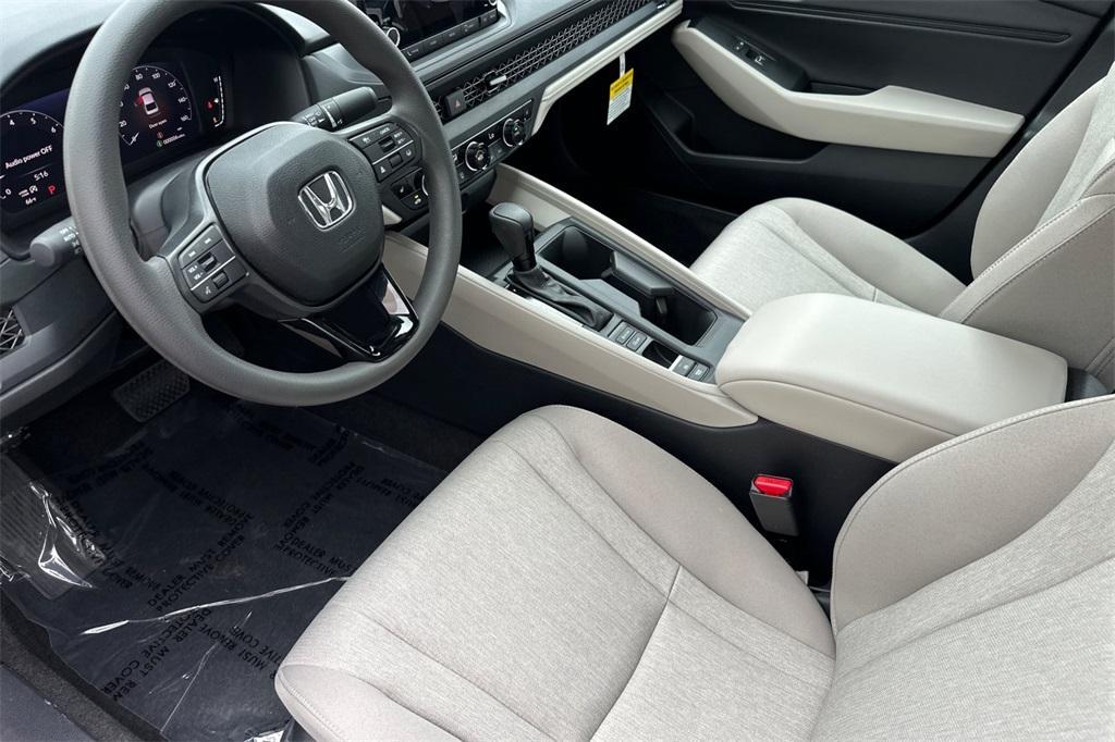 new 2025 Honda Accord car, priced at $30,610