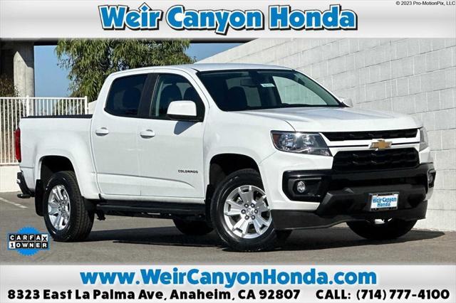 used 2021 Chevrolet Colorado car, priced at $22,795