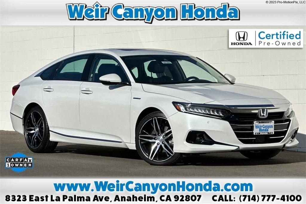 used 2021 Honda Accord Hybrid car, priced at $28,895