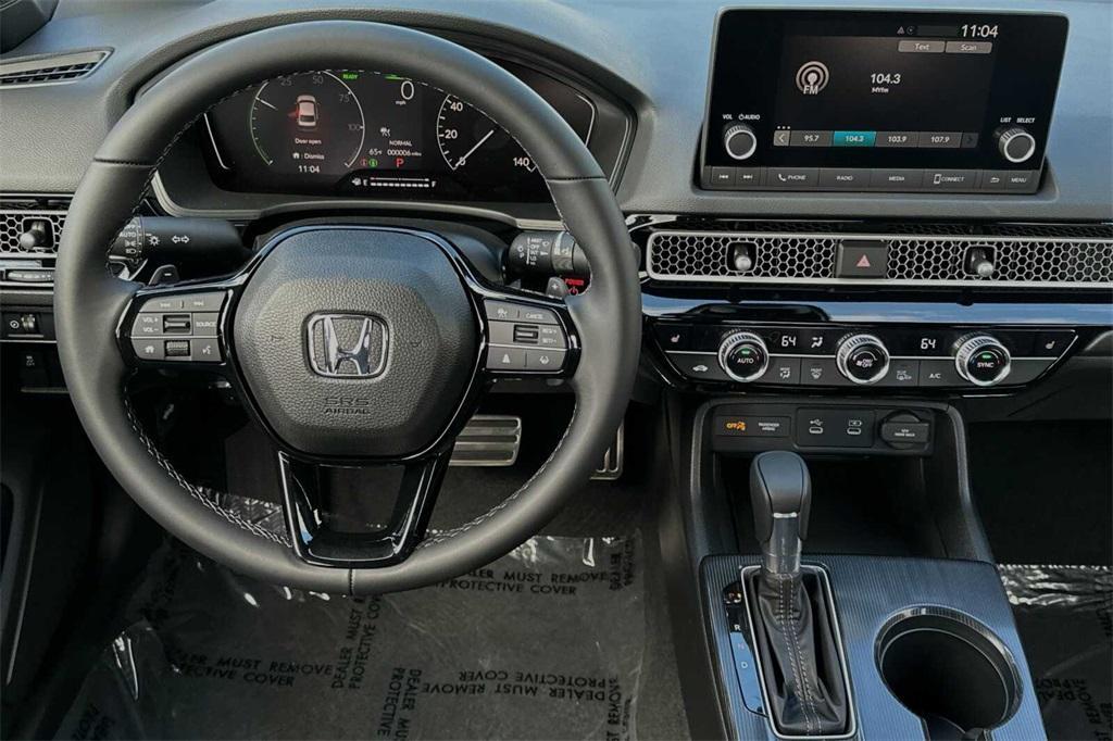 new 2025 Honda Civic Hybrid car, priced at $30,300