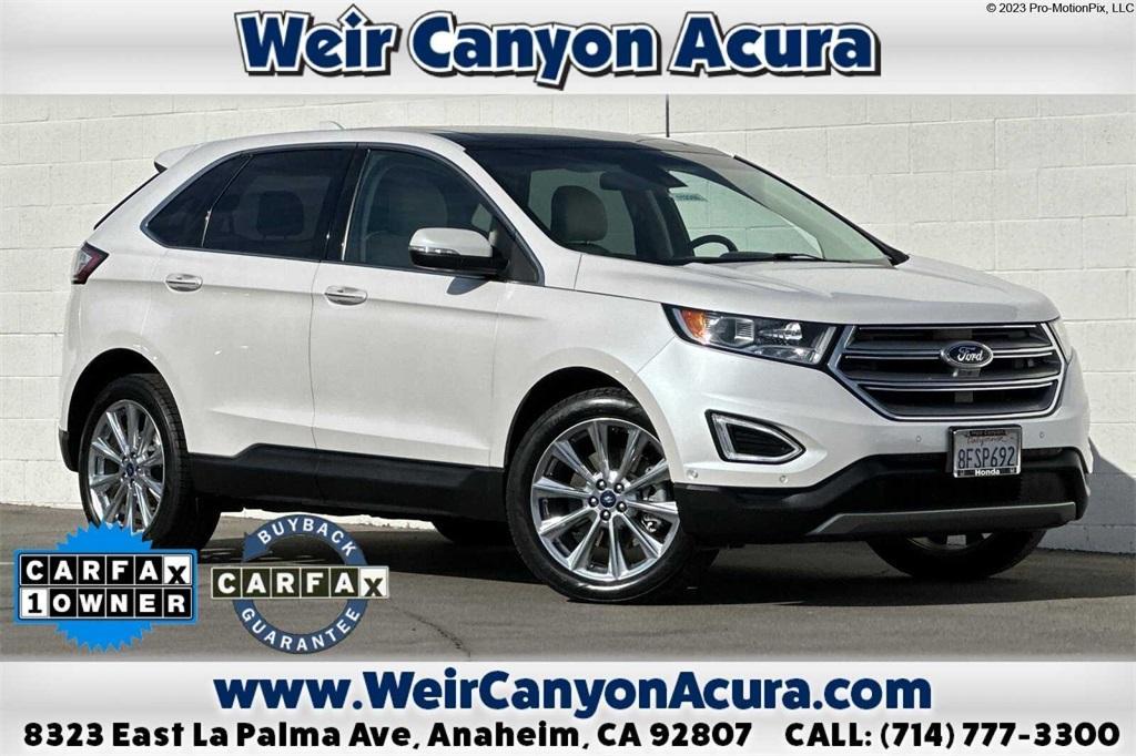 used 2018 Ford Edge car, priced at $16,995