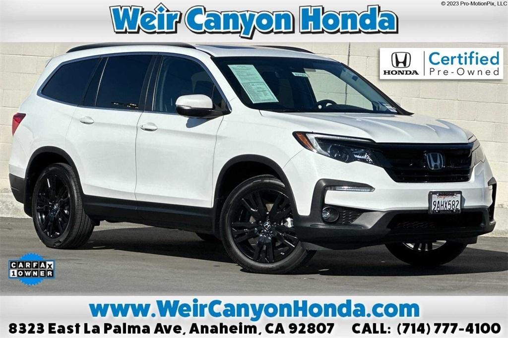 used 2022 Honda Pilot car, priced at $27,895