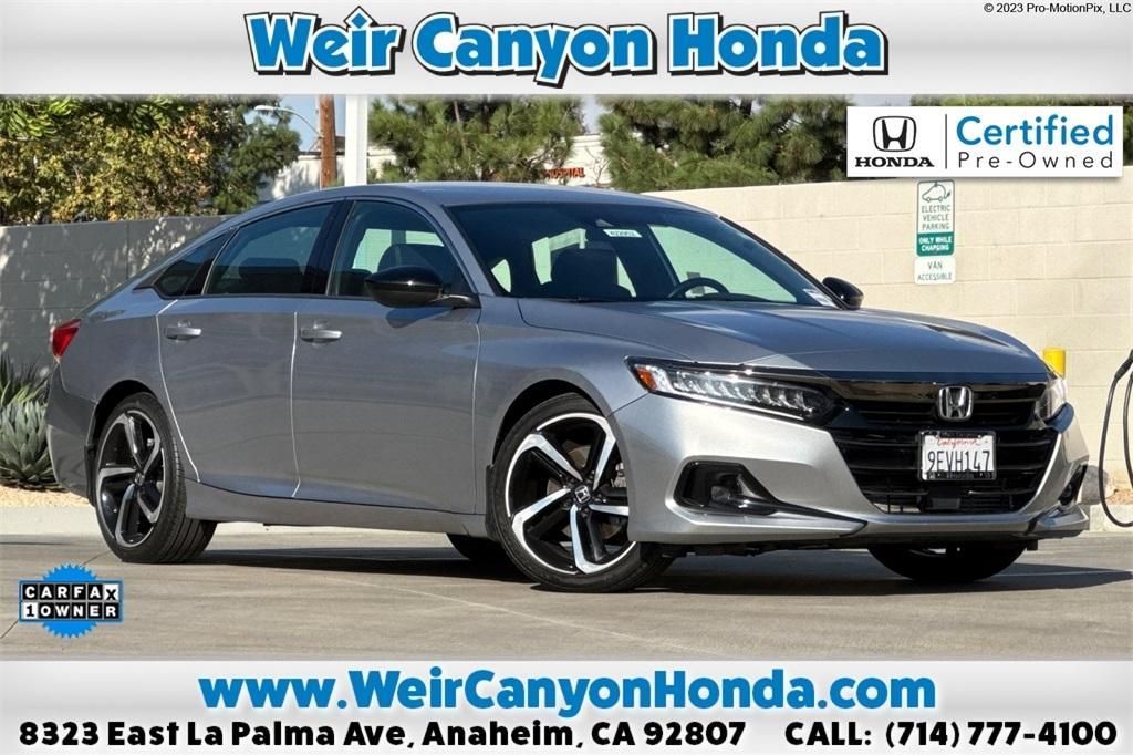 used 2022 Honda Accord car, priced at $24,495