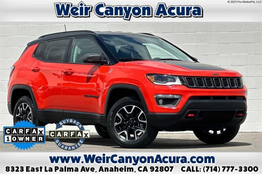 used 2021 Jeep Compass car, priced at $23,295