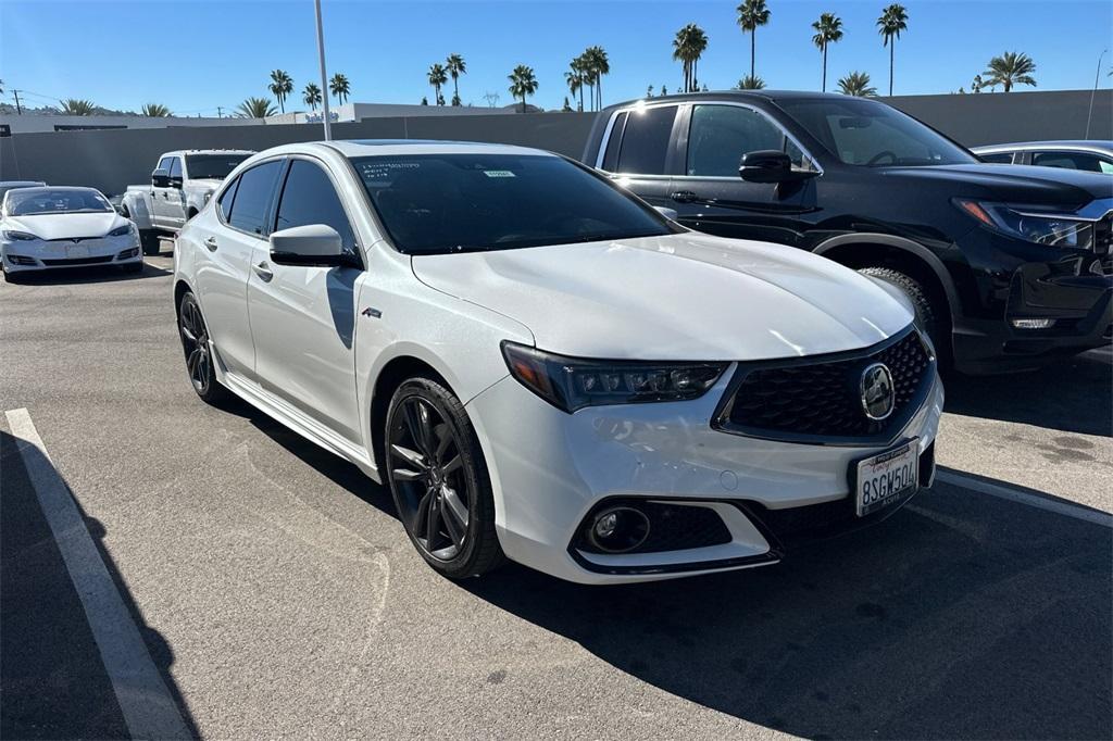 used 2020 Acura TLX car, priced at $26,895