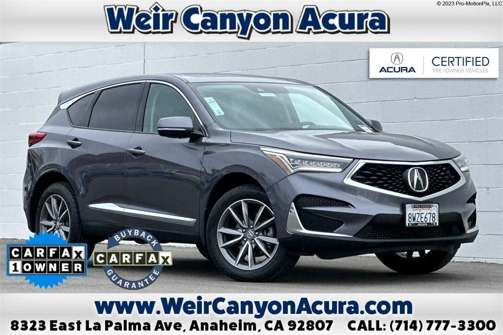 used 2021 Acura RDX car, priced at $27,895