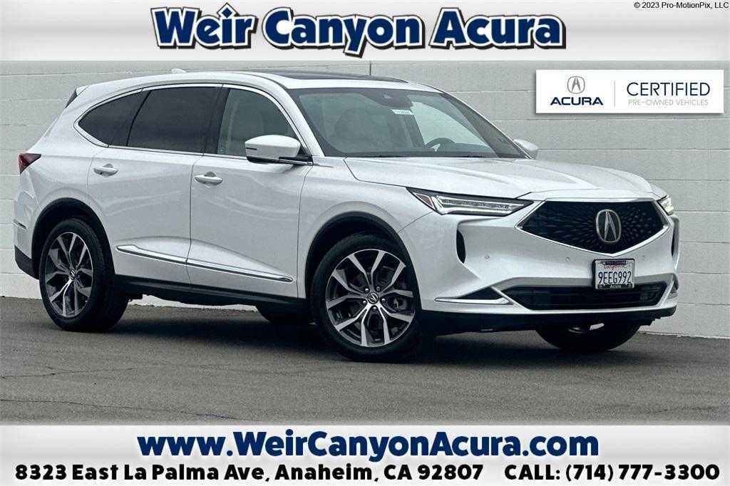 used 2023 Acura MDX car, priced at $39,995