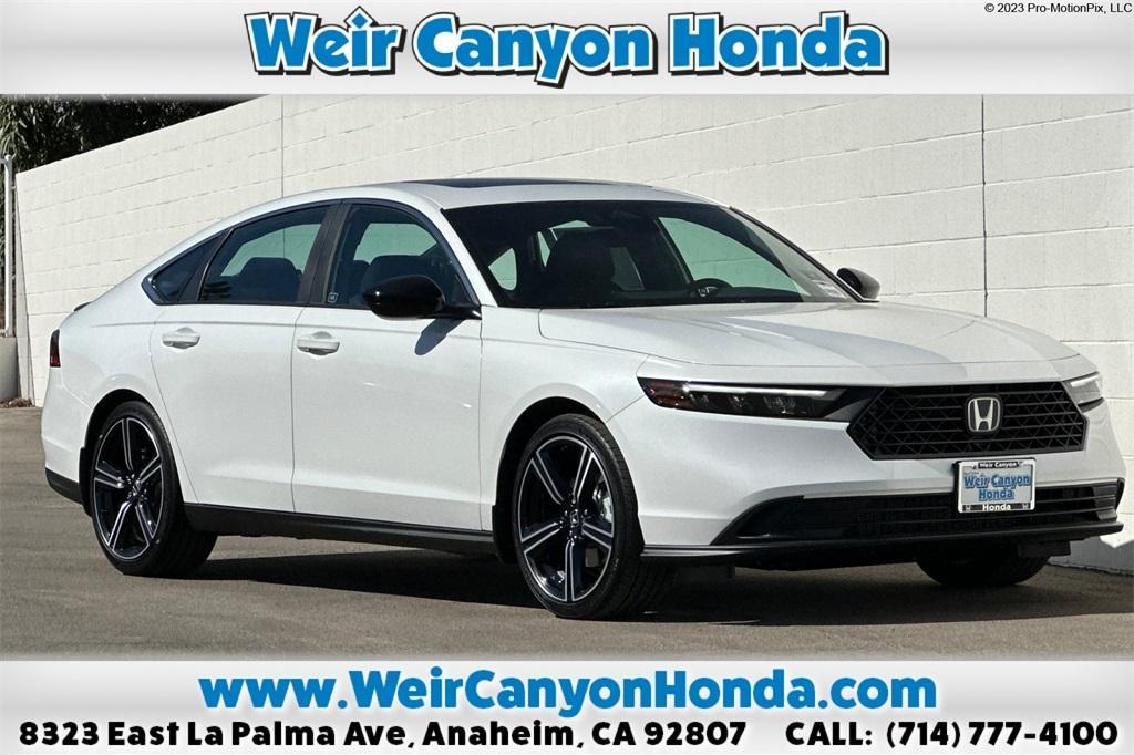 new 2025 Honda Accord Hybrid car, priced at $35,305