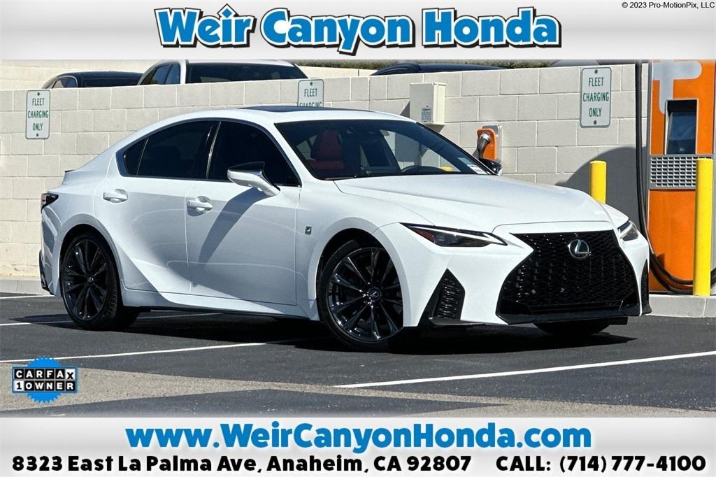 used 2023 Lexus IS 350 car, priced at $42,195