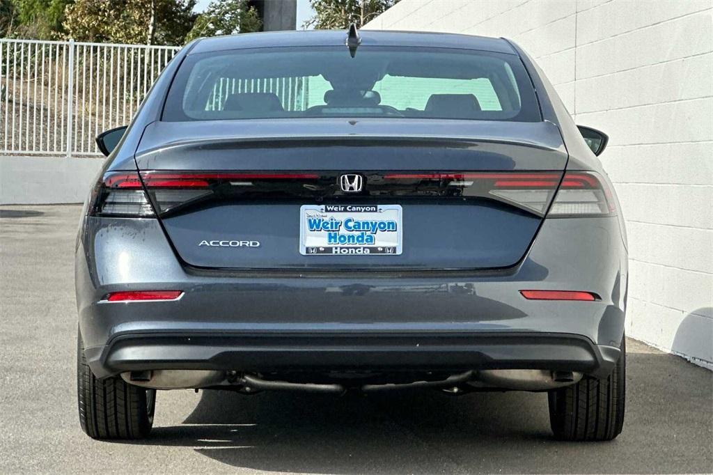 new 2025 Honda Accord car, priced at $29,390