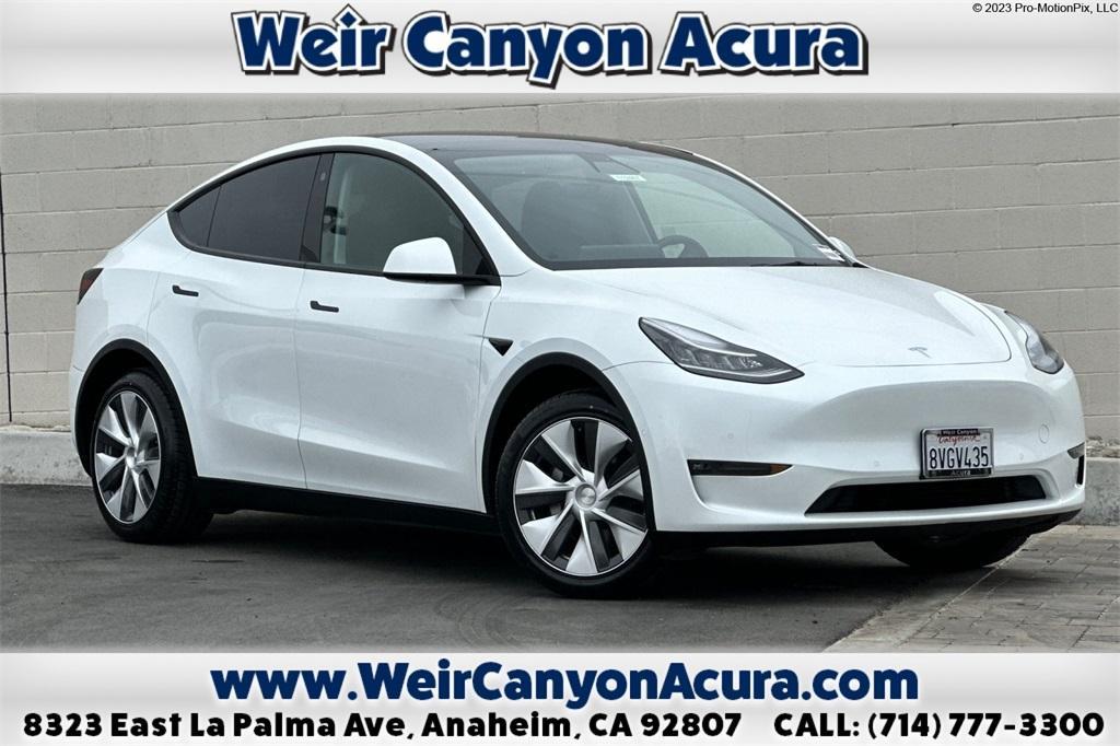 used 2021 Tesla Model Y car, priced at $28,995