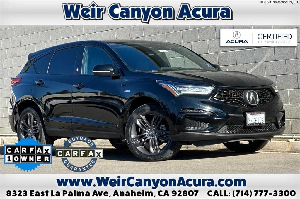 used 2021 Acura RDX car, priced at $32,895