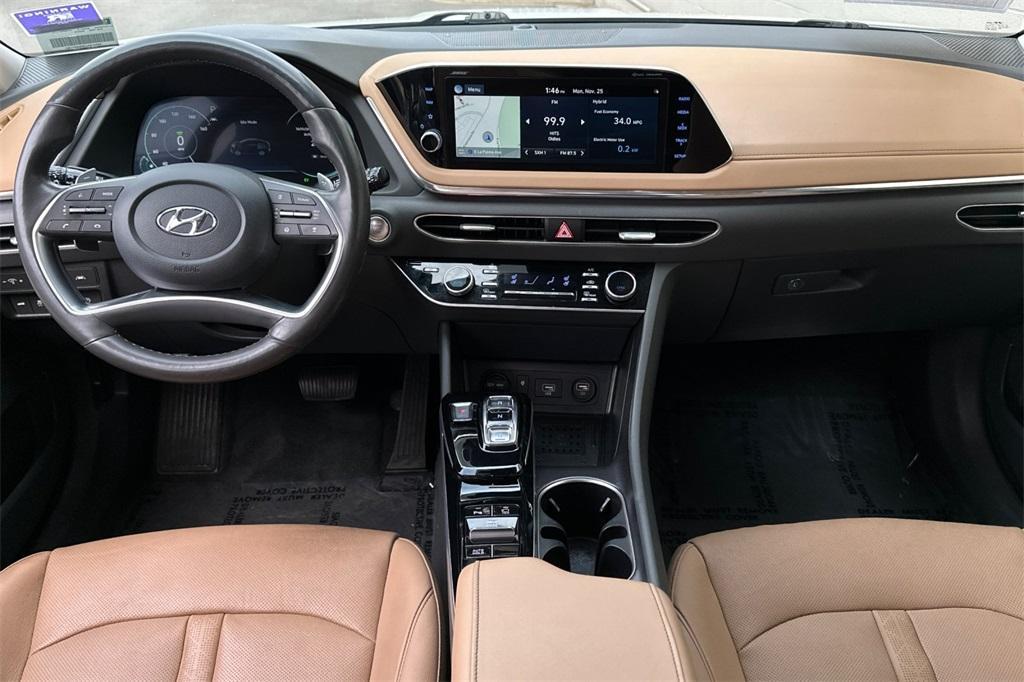 used 2021 Hyundai Sonata Hybrid car, priced at $19,595