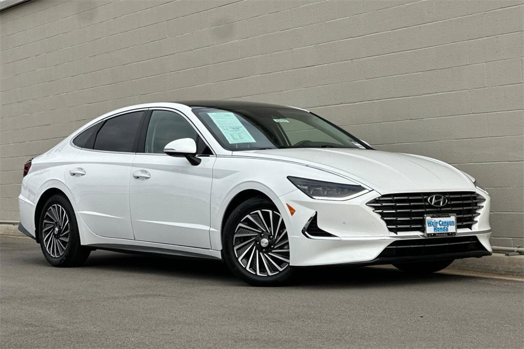 used 2021 Hyundai Sonata Hybrid car, priced at $19,595