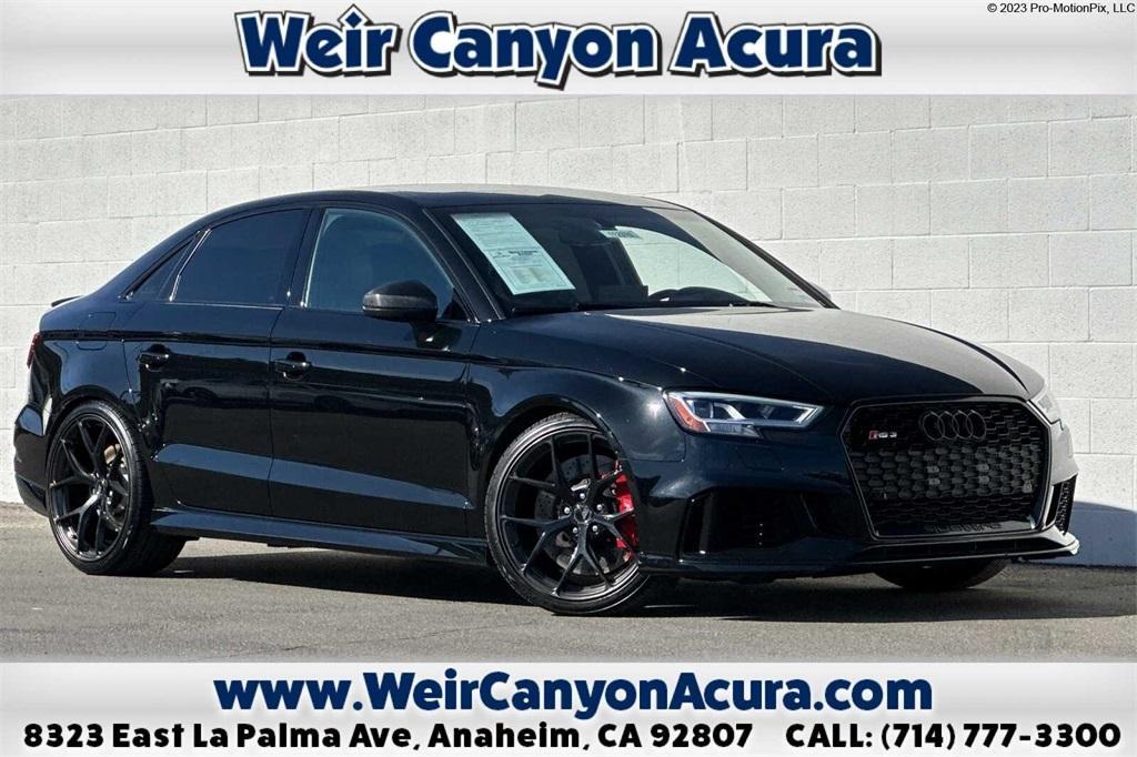 used 2018 Audi RS 3 car, priced at $47,995