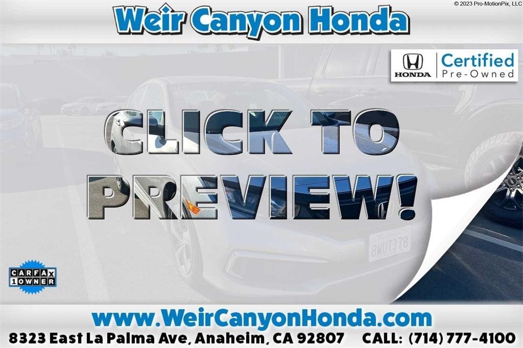 used 2021 Honda Civic car, priced at $19,995