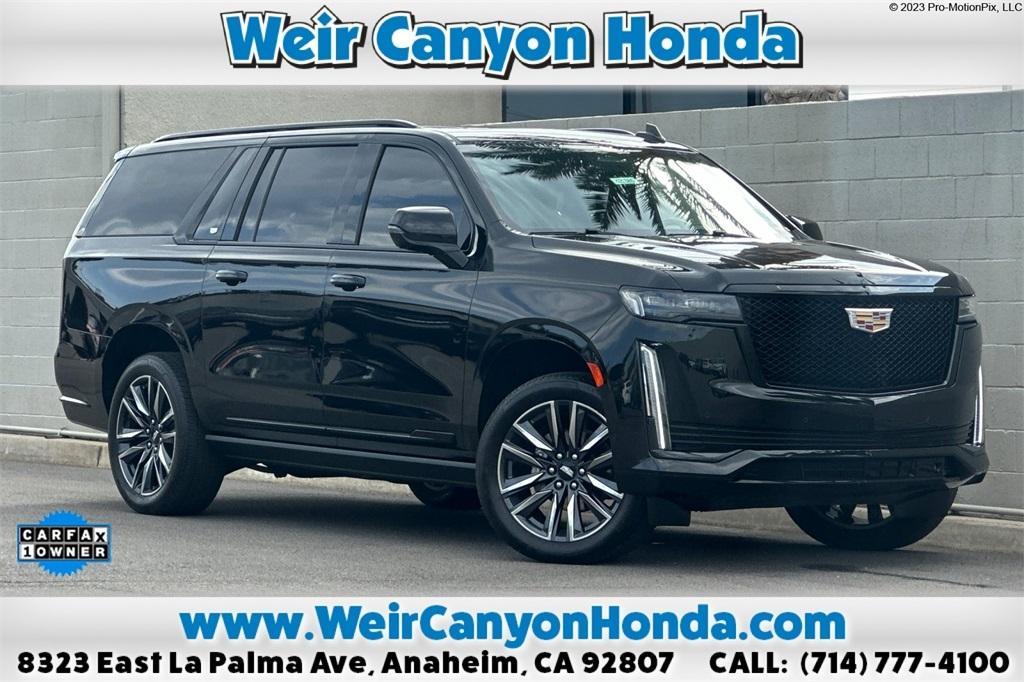 used 2022 Cadillac Escalade ESV car, priced at $81,995