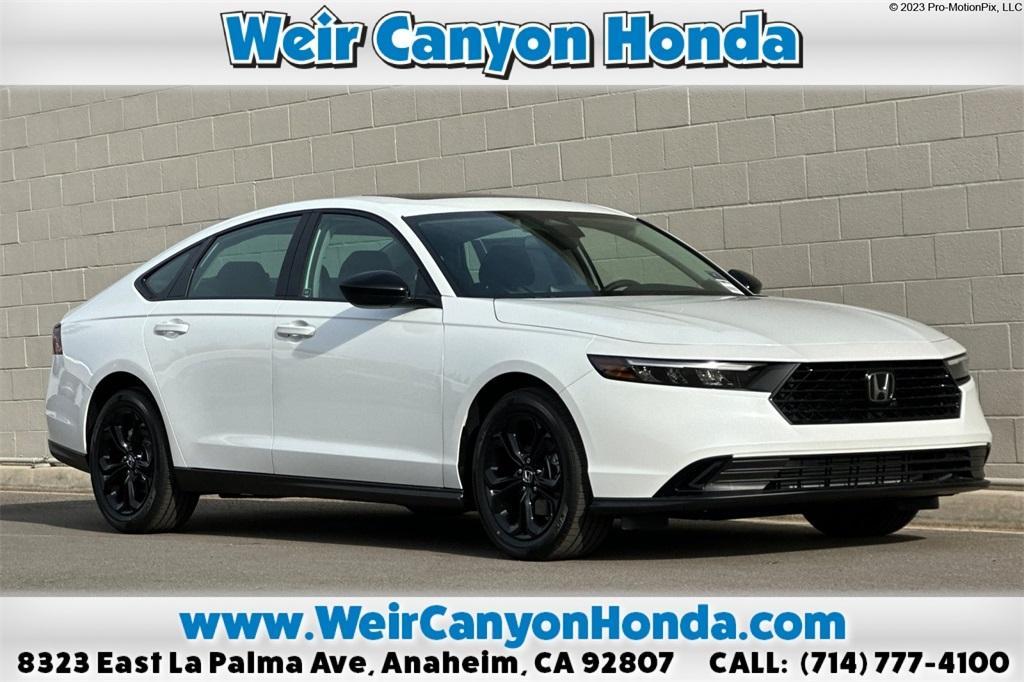 new 2025 Honda Accord car, priced at $30,996