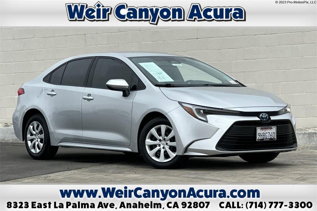 used 2023 Toyota Corolla Hybrid car, priced at $19,495