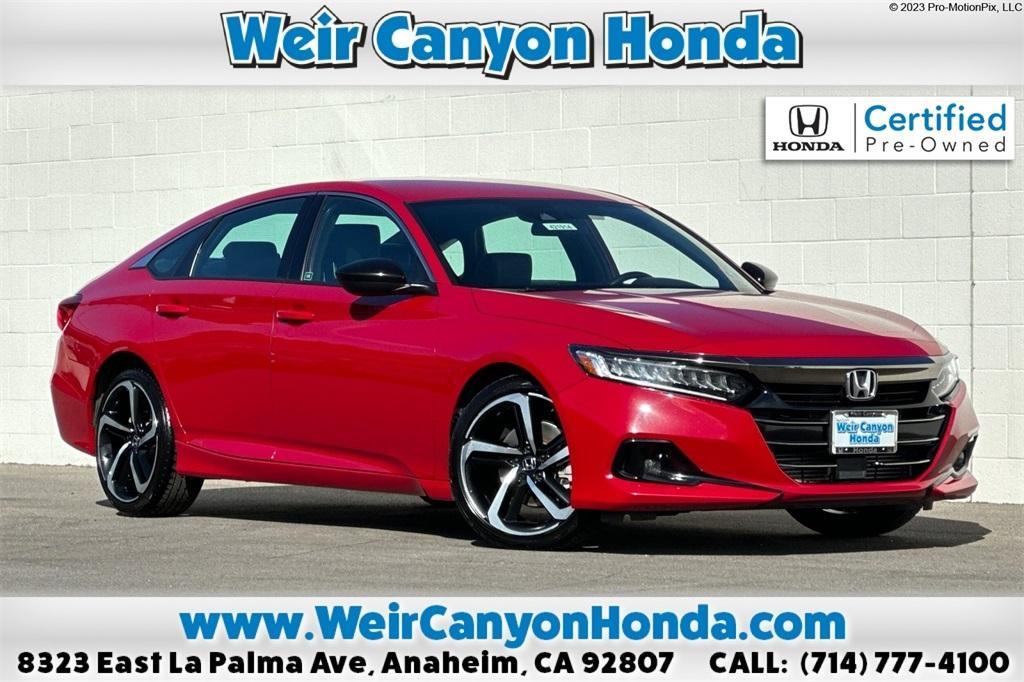 used 2022 Honda Accord car, priced at $26,995