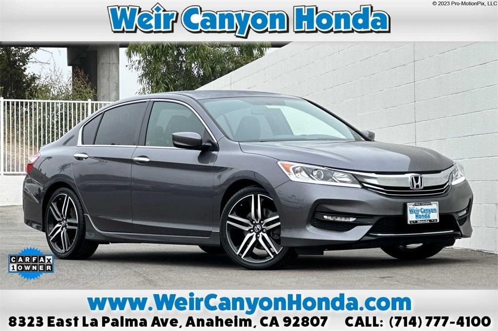 used 2017 Honda Accord car, priced at $16,095