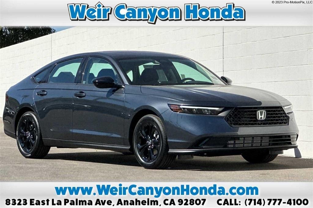 new 2025 Honda Accord car, priced at $31,655