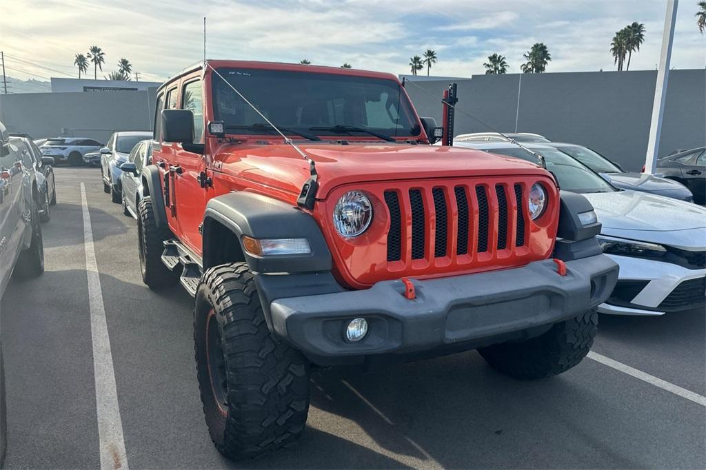 used 2020 Jeep Wrangler Unlimited car, priced at $28,995