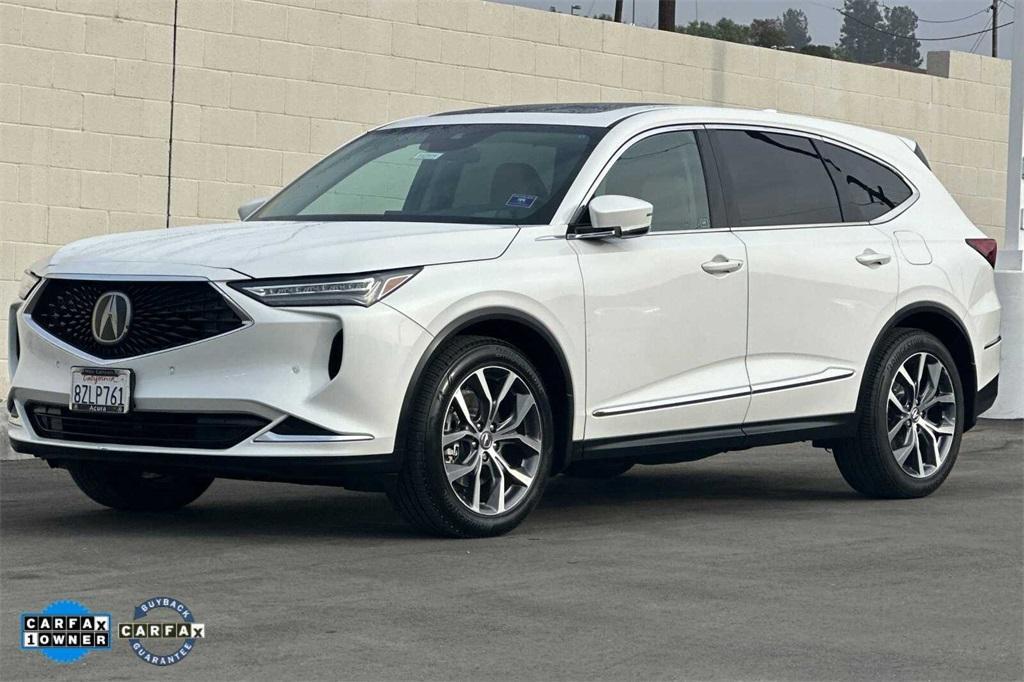 used 2022 Acura MDX car, priced at $39,995