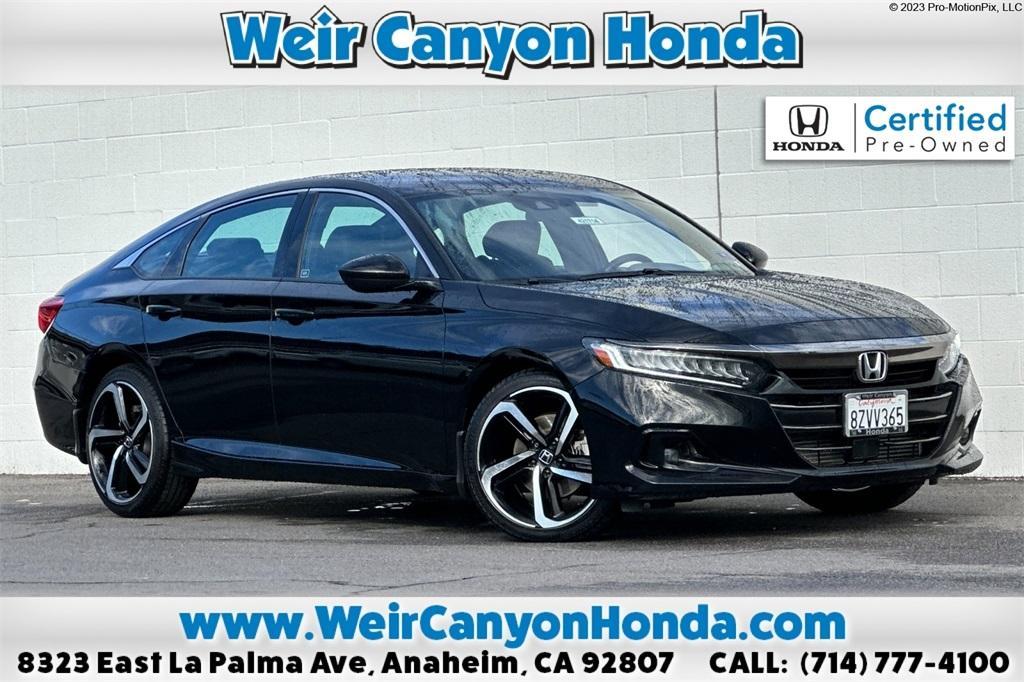 used 2022 Honda Accord car, priced at $24,295