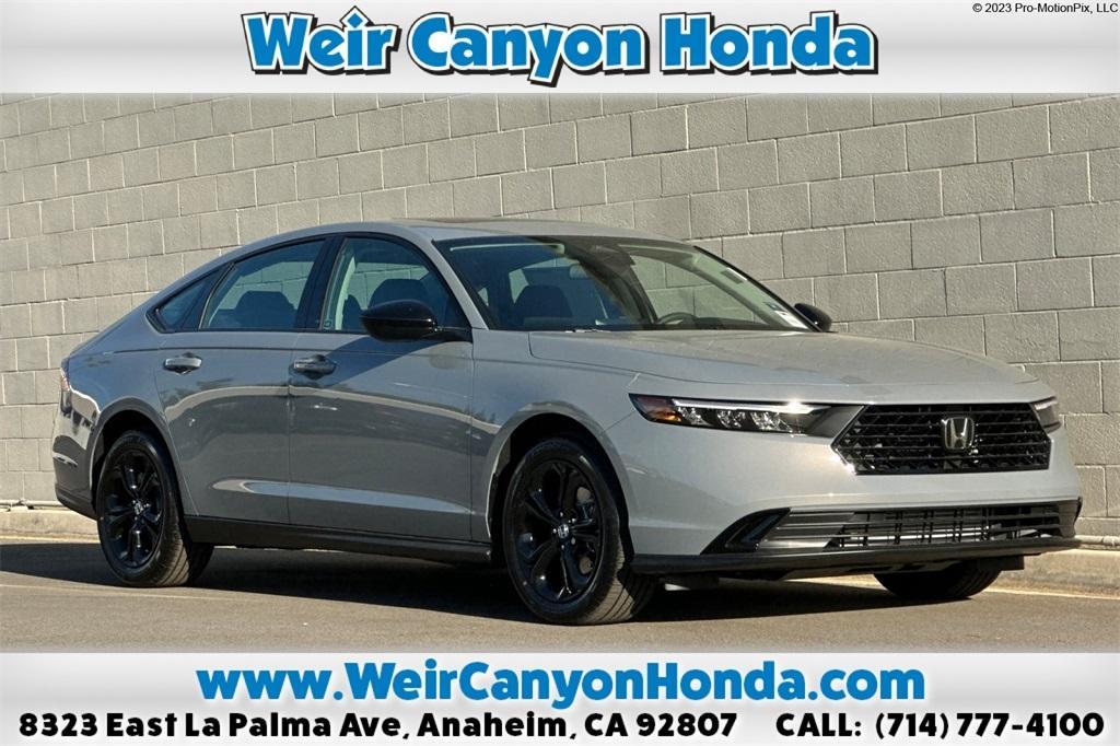 new 2025 Honda Accord car, priced at $30,996