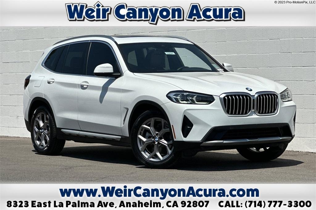 used 2022 BMW X3 car, priced at $28,495
