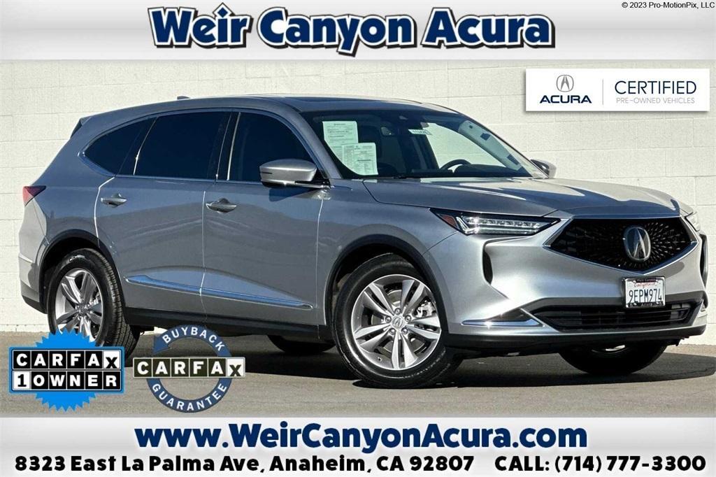 used 2023 Acura MDX car, priced at $37,495