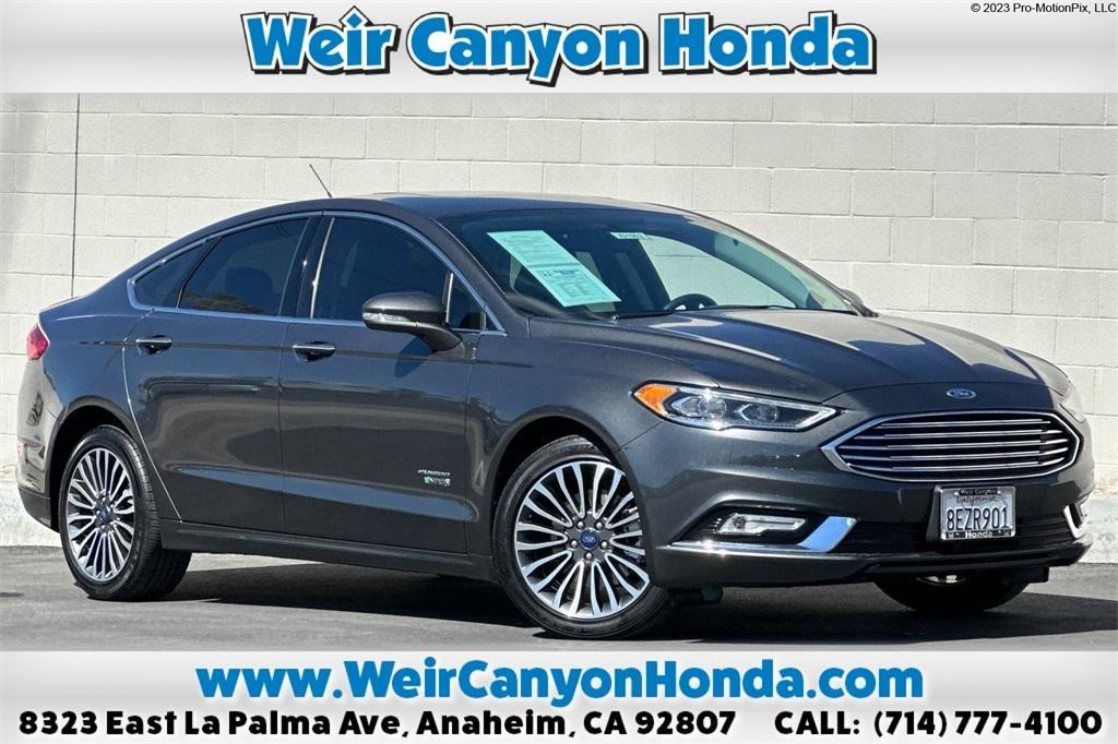 used 2018 Ford Fusion Energi car, priced at $18,295