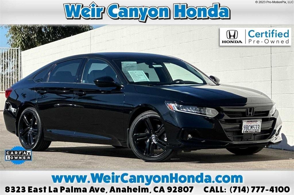 used 2022 Honda Accord car, priced at $26,795