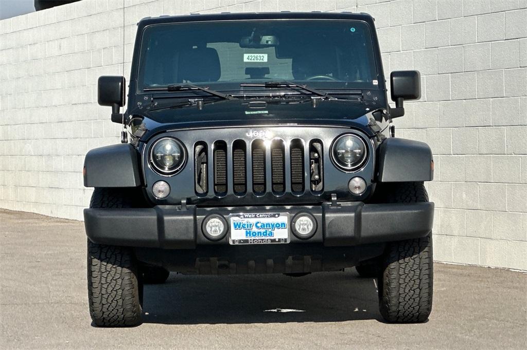 used 2017 Jeep Wrangler Unlimited car, priced at $19,195