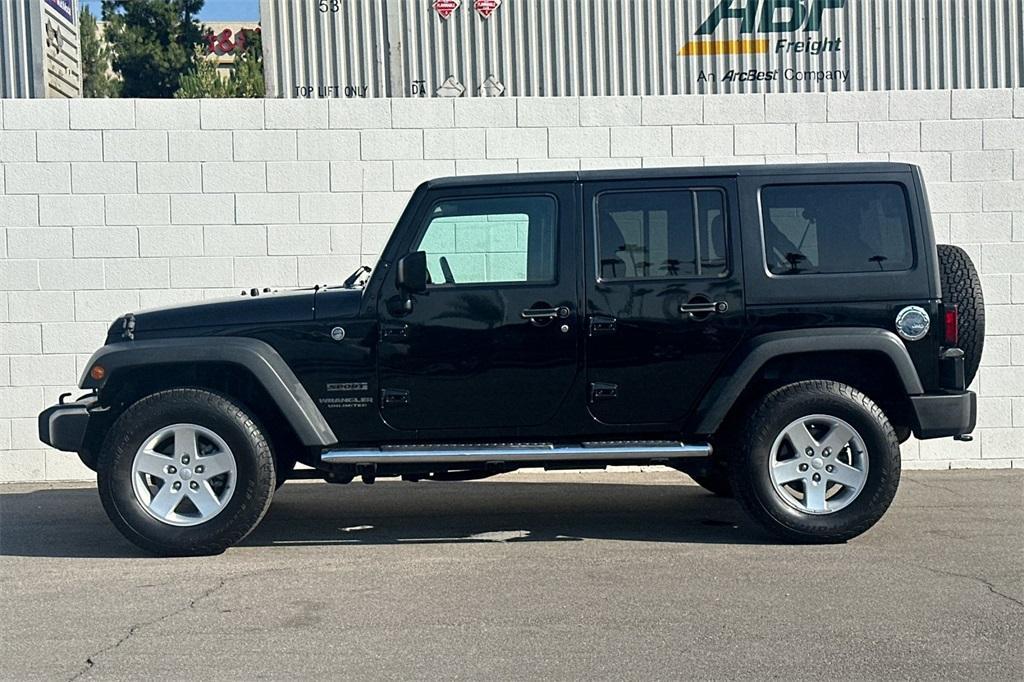 used 2017 Jeep Wrangler Unlimited car, priced at $19,195