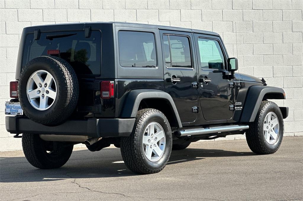 used 2017 Jeep Wrangler Unlimited car, priced at $19,195