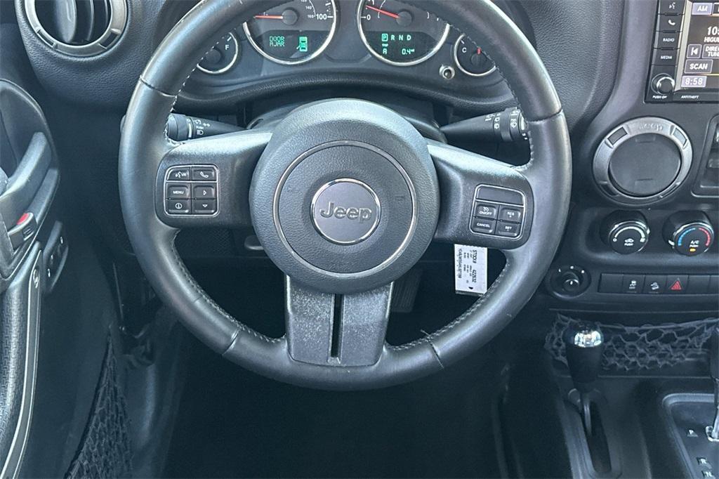 used 2017 Jeep Wrangler Unlimited car, priced at $19,195