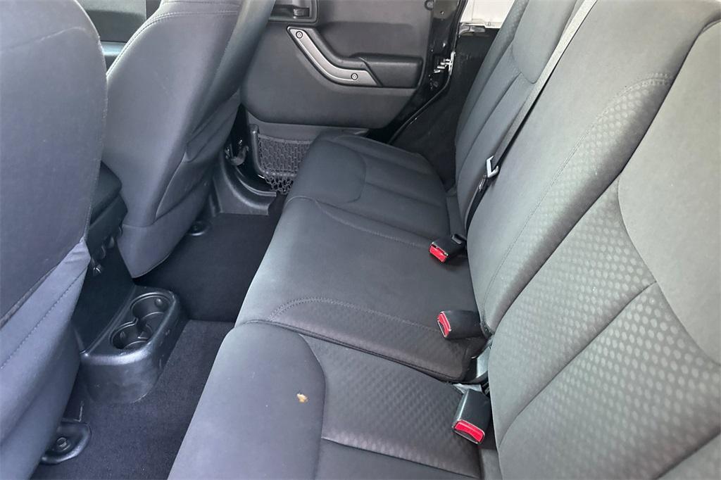 used 2017 Jeep Wrangler Unlimited car, priced at $19,195