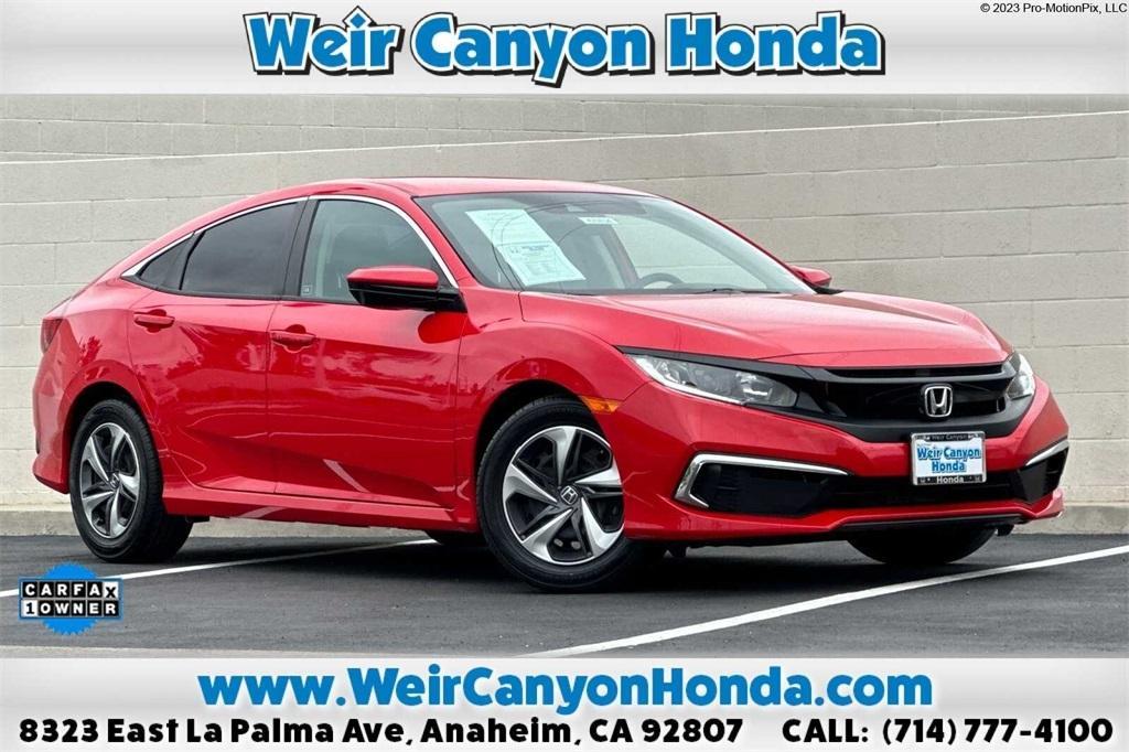 used 2021 Honda Civic car, priced at $20,995
