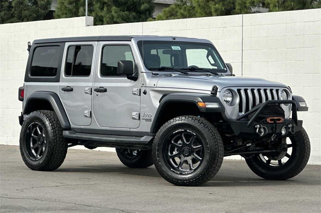 used 2019 Jeep Wrangler Unlimited car, priced at $24,195