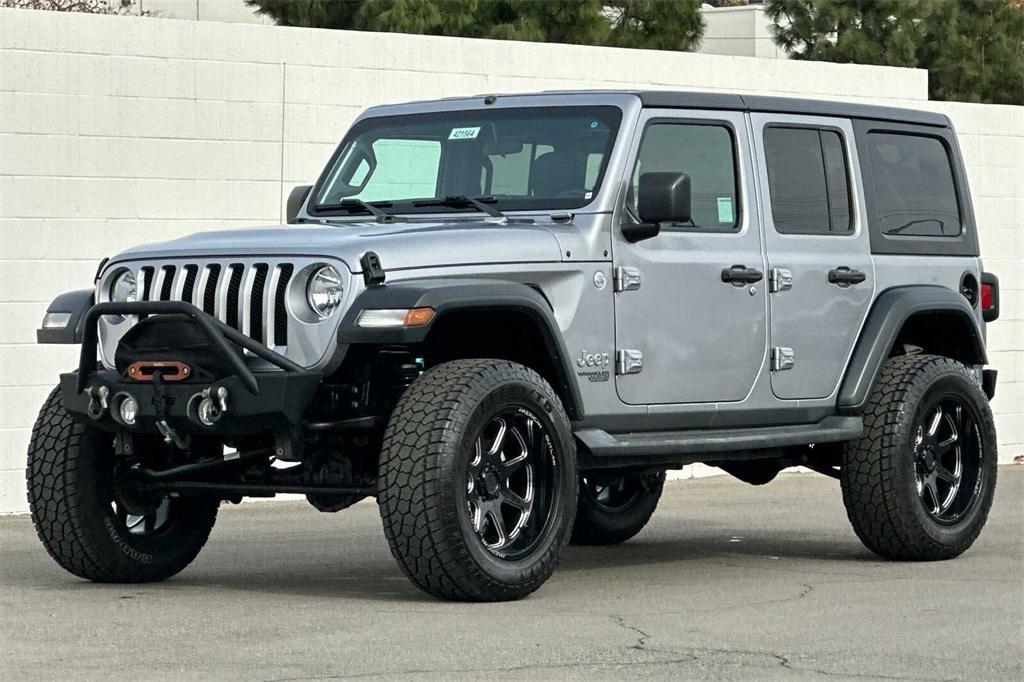 used 2019 Jeep Wrangler Unlimited car, priced at $24,195