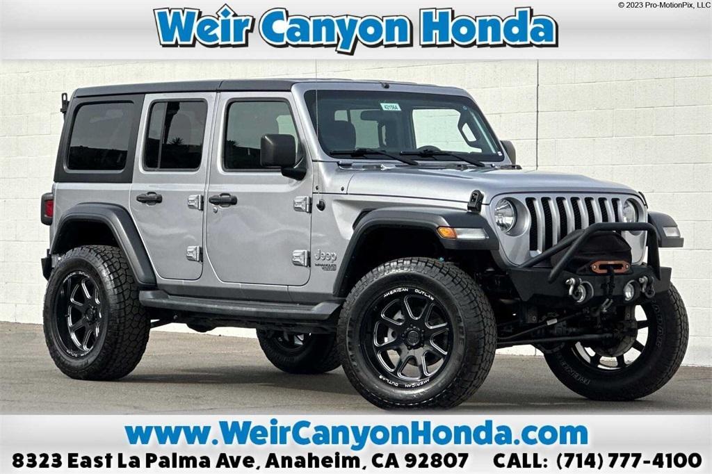 used 2019 Jeep Wrangler Unlimited car, priced at $24,195