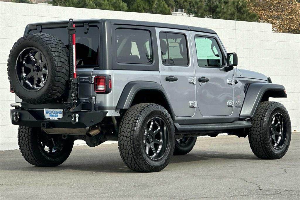 used 2019 Jeep Wrangler Unlimited car, priced at $24,195