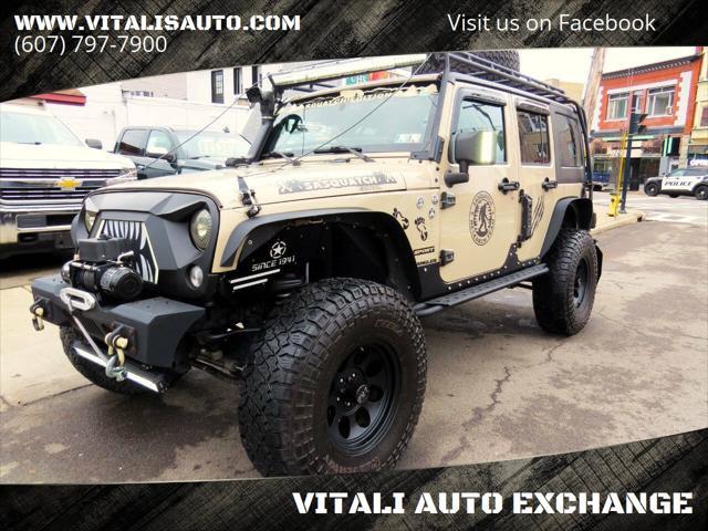 used 2016 Jeep Wrangler Unlimited car, priced at $23,950