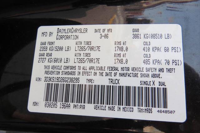 used 2006 Dodge Ram 1500 car, priced at $9,950