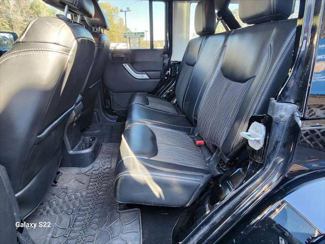 used 2014 Jeep Wrangler Unlimited car, priced at $17,975