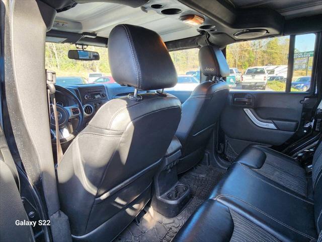 used 2014 Jeep Wrangler Unlimited car, priced at $17,975