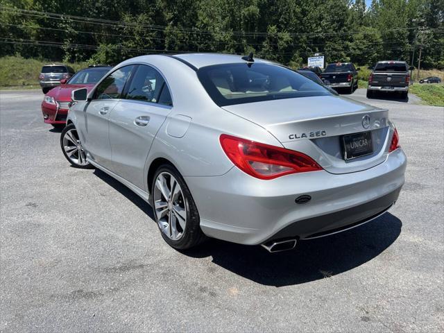 used 2016 Mercedes-Benz CLA-Class car, priced at $12,895